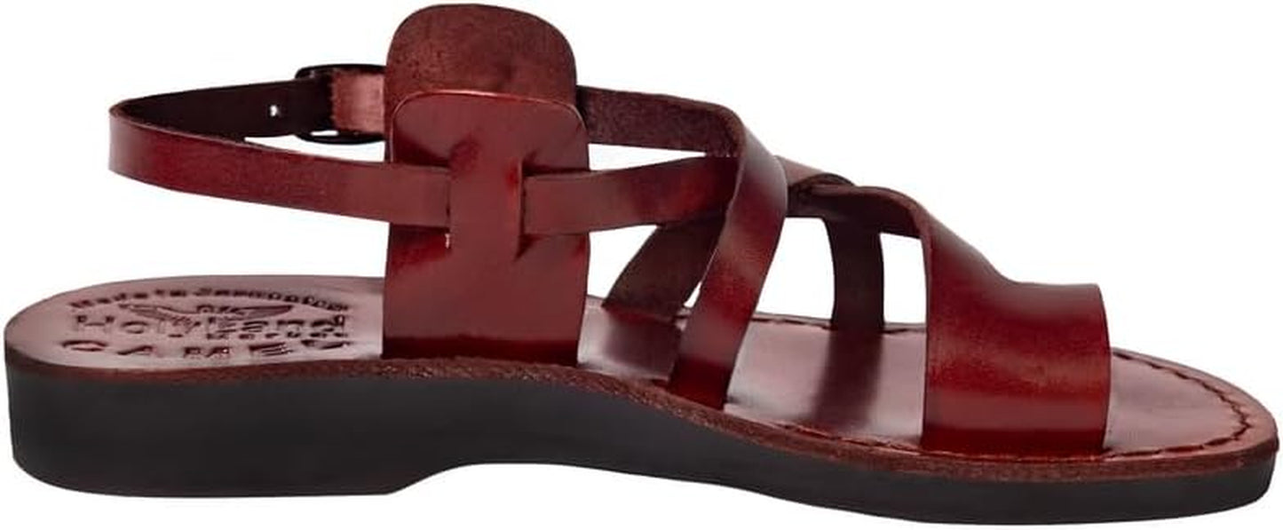 Women Biblical Jesus Leather Sandals/Slides from Jerusalem 