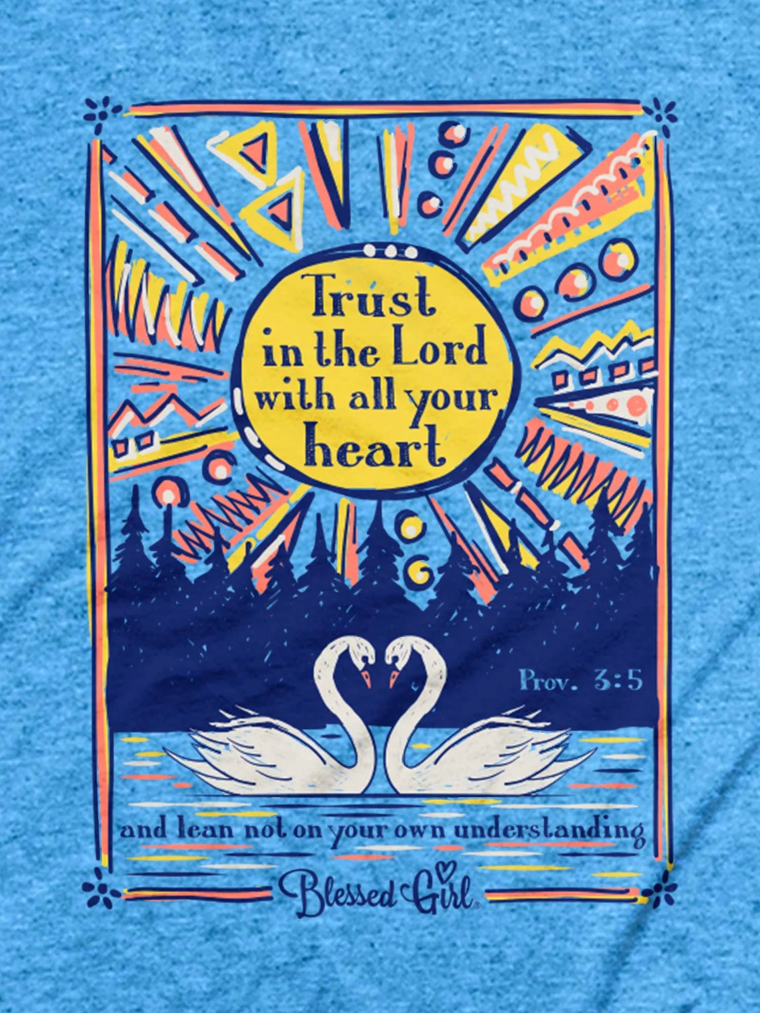 Womens T-Shirt Trust in the Lord