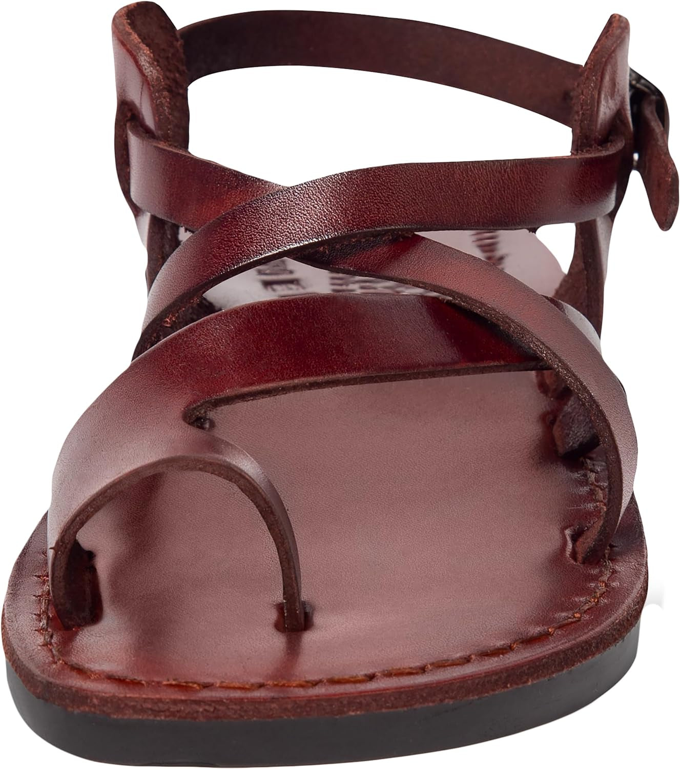 Women Biblical Jesus Leather Sandals/Slides from Jerusalem 